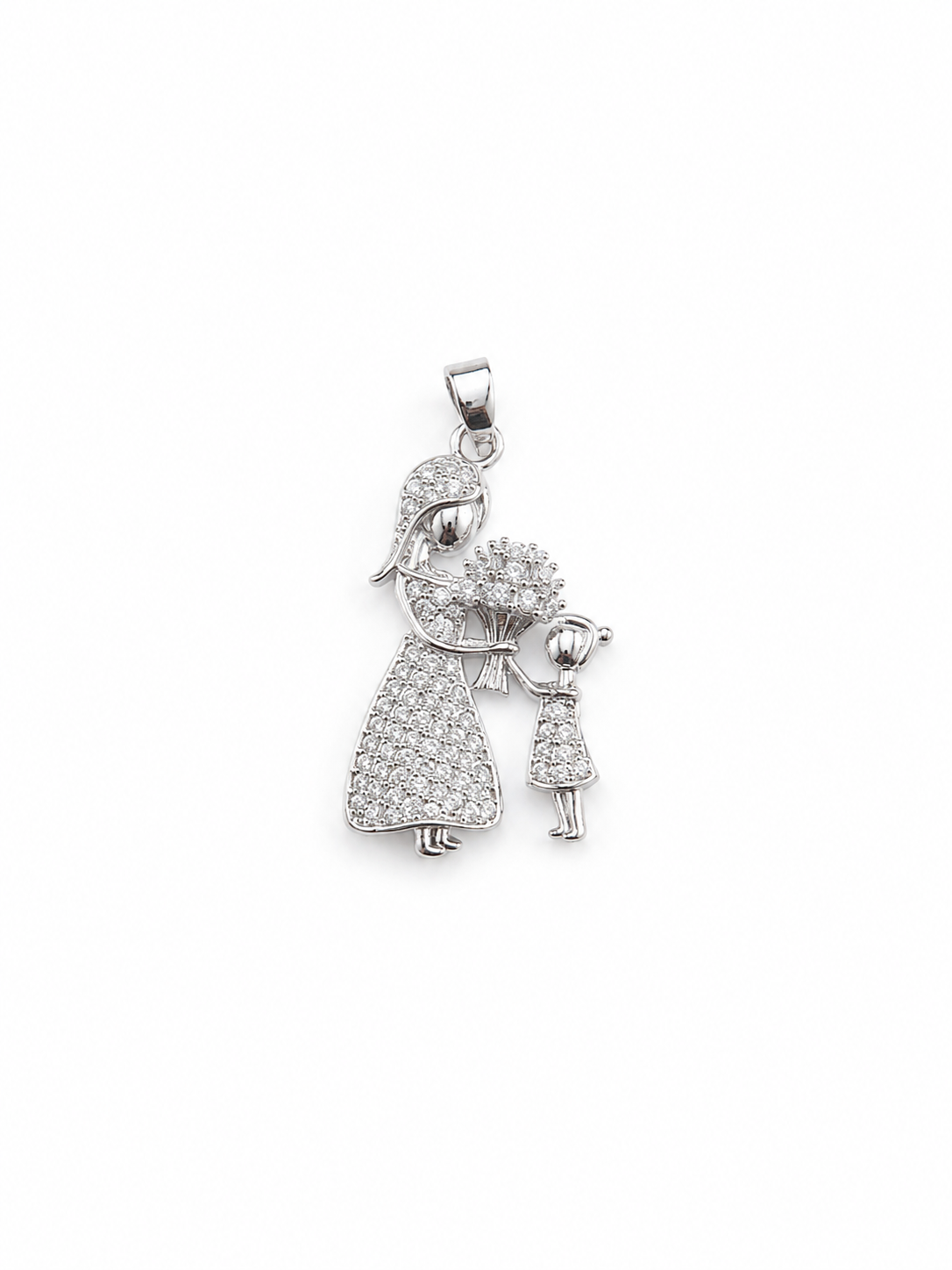 Silver Family Charms