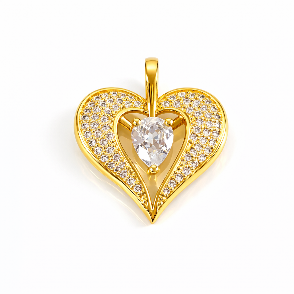 Large Heart Pendants