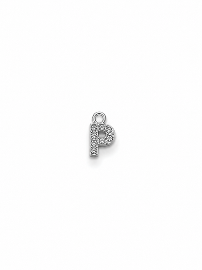 Mini Silver Initials