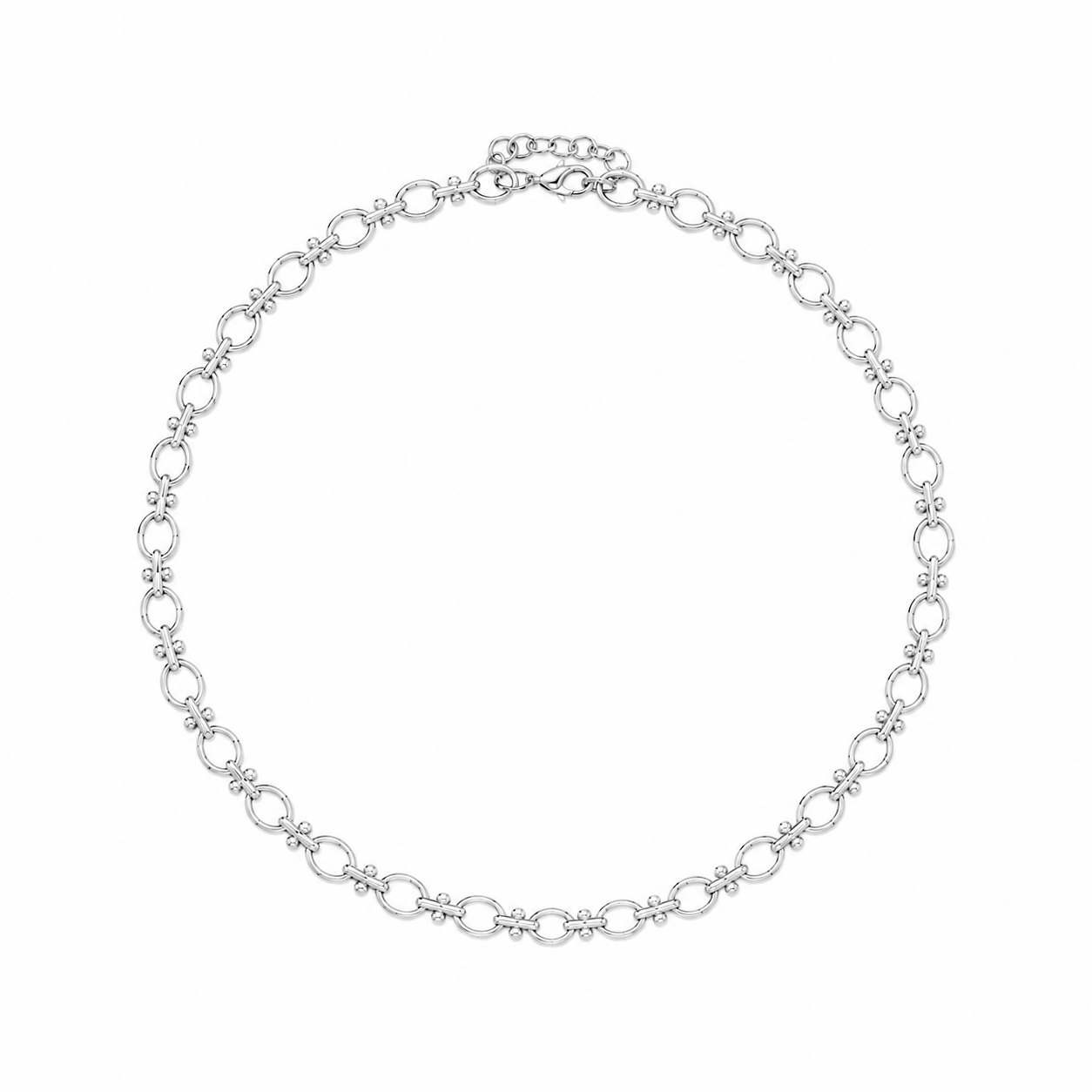 Oval T Bracelet: SS