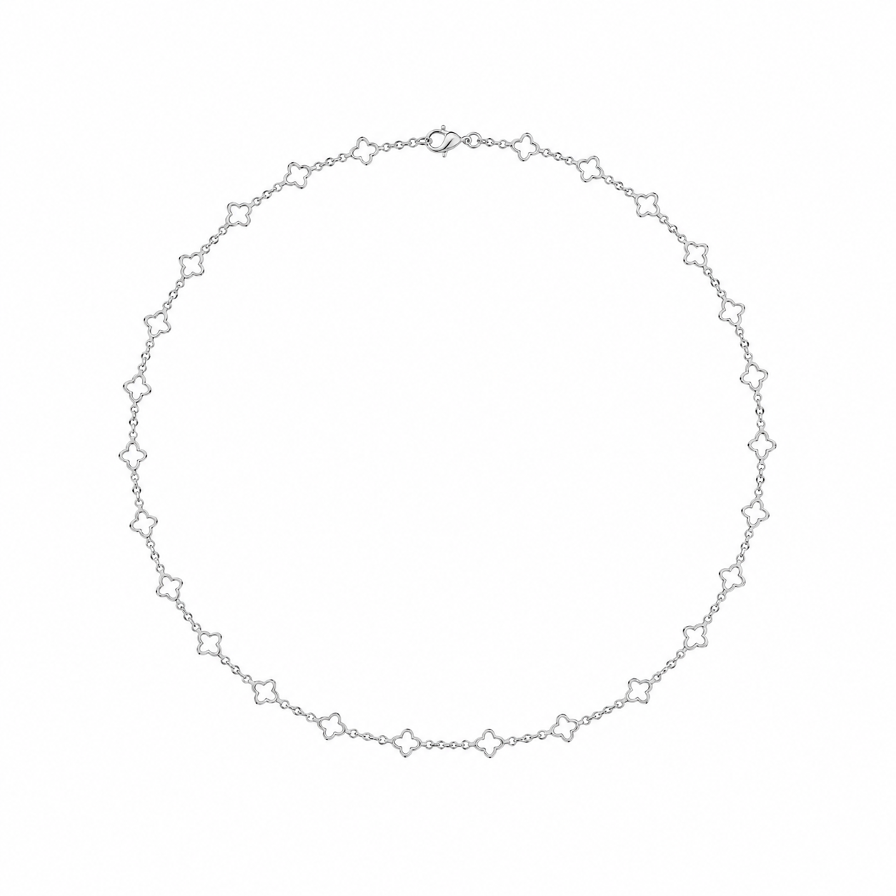 Silver Clover Bracelet: SS