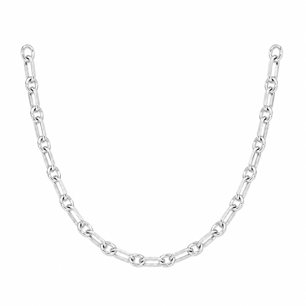 Classic Oval Necklace: SS